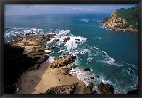 Framed South Africa, Garden Route, Knysna Lagoon Inlet Print