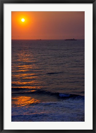 Framed South Africa, KwaZulu Natal, Sunrise Print