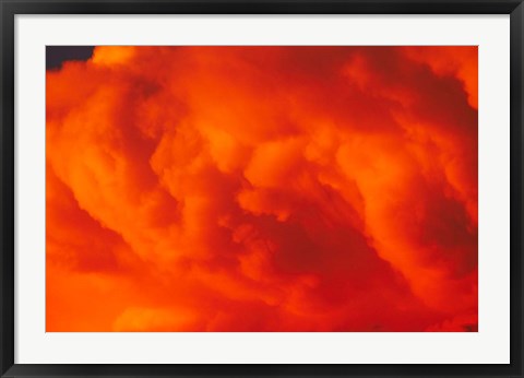 Framed Sunset from Glen Afric Country Lodge, near Pretoria, South Africa Print