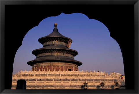 Framed Temple of Heaven, Beijing, China Print