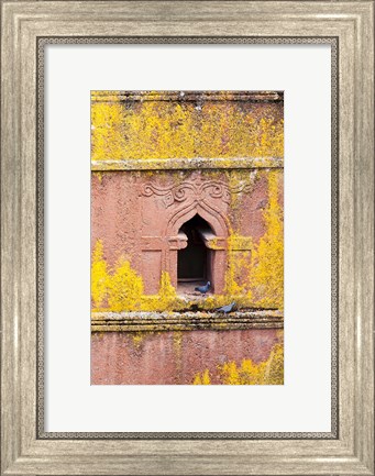 Framed rock-hewn churches of Lalibela, Ethiopia Print