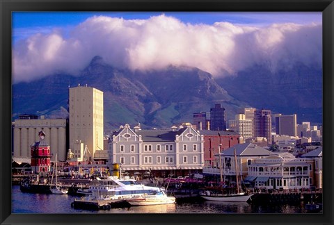 Framed Victoria and Alfred Waterfront, Cape Town, South Africa Print