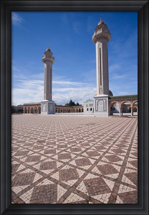 Framed Tunisia, Monastir, Mausoleum of Habib Bourguiba Print