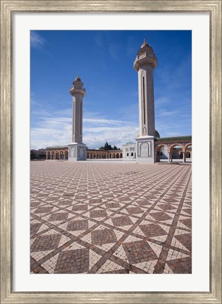 Framed Tunisia, Monastir, Mausoleum of Habib Bourguiba Print