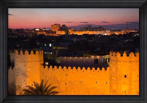 Framed Medina, Tunisia Print