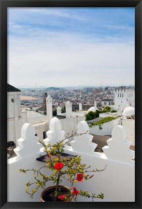 Framed View of Tangier, Morocco Print