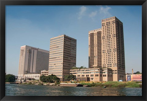 Framed Wekalat el Balah, Nile River, Cairo, Egypt, North Africa Print