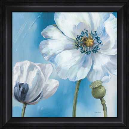 Framed Blue Dance III Print
