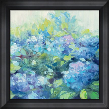 Framed Bright Hydrangea II Print