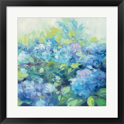 Framed Bright Hydrangea II Print