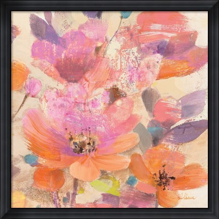 Framed Vibrant Crop II Print