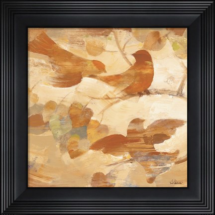 Framed Autumnal Glow I Print