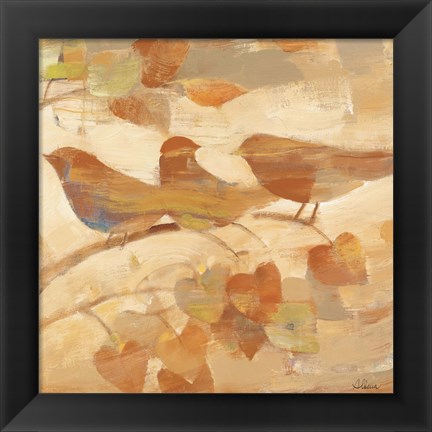 Framed Autumnal Glow II Print