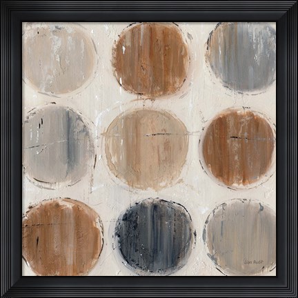 Framed Abstract Balance VIII Print