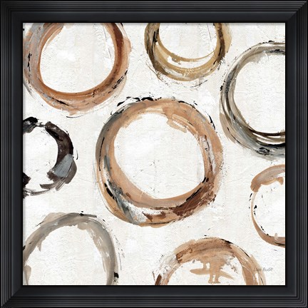 Framed Abstract Balance XI Print