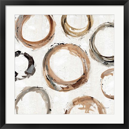 Framed Abstract Balance XI Print