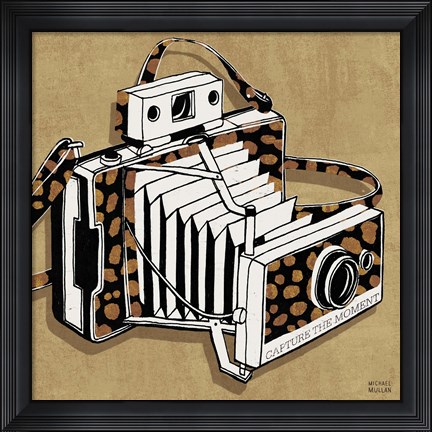 Framed Analog Jungle Camera Print