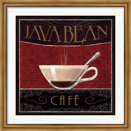 Framed Coffee Shop II Print