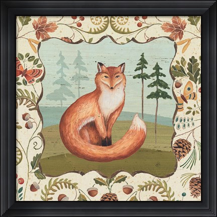 Framed Country Heritage I Print