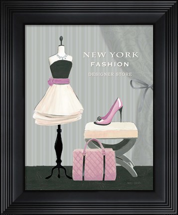 Framed Dress Fitting Boutique I Print
