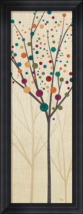 Framed Flying Colors Trees Light II Print