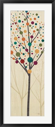 Framed Flying Colors Trees Light III Print