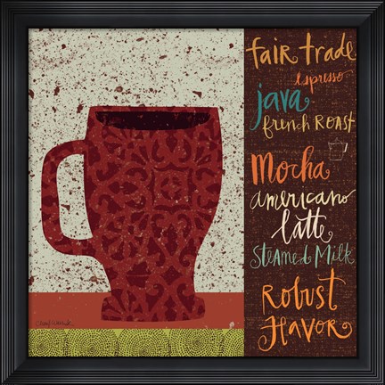 Framed Fair Trade II Print