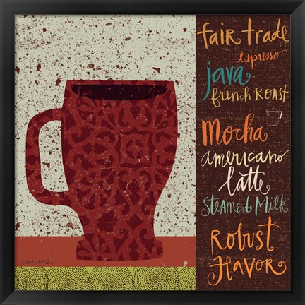 Framed Fair Trade II Print