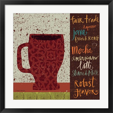 Framed Fair Trade II Print