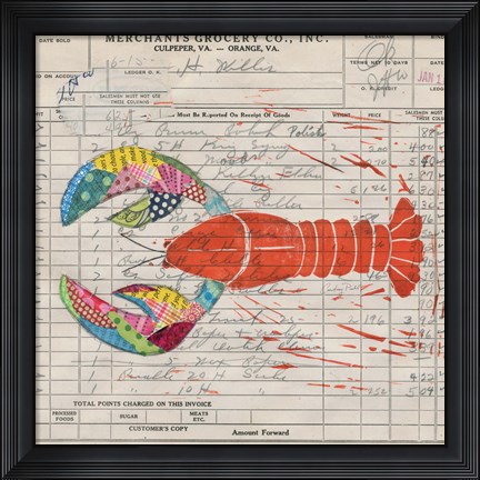 Framed Fresh from the Sea II Print