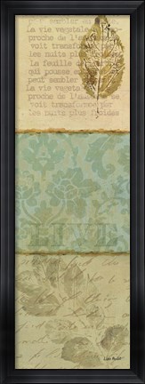 Framed Forest Walk Panel II Print