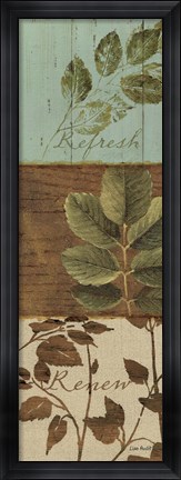 Framed Forest Walk Panel III Print