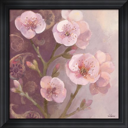 Framed Gypsy Blossoms I Print