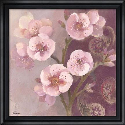 Framed Gypsy Blossoms II Print