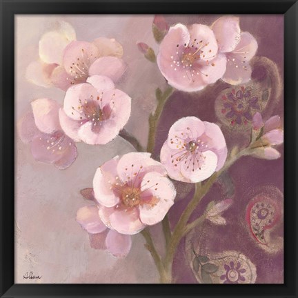 Framed Gypsy Blossoms II Print