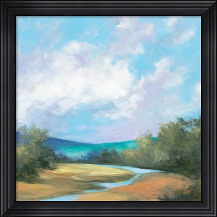 Framed Hedgerow II Print