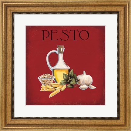 Framed Italian Cuisine II Print