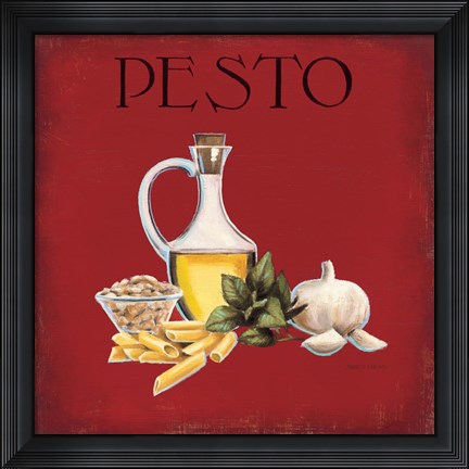 Framed Italian Cuisine II Print