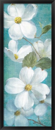 Framed Indiness Blossom Panel Vinage I Print