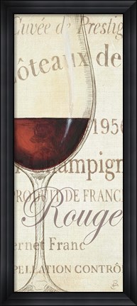 Framed Les Rouge Print