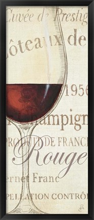 Framed Les Rouge Print