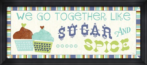 Framed Luv 2 Bake V Print