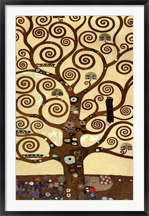 Framed Tree of Life, c.1909 (detail) Print