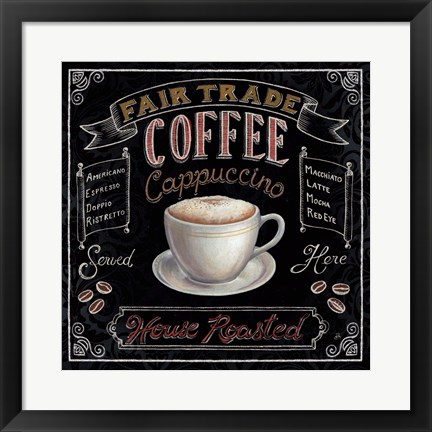 Framed Morning Treat Square I Print