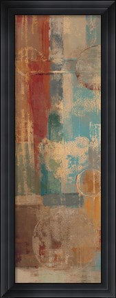 Framed Oriental Trip Panel I Print