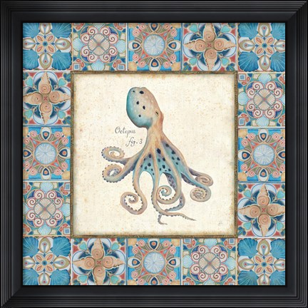 Framed Oceanography Framed I v.2 Print