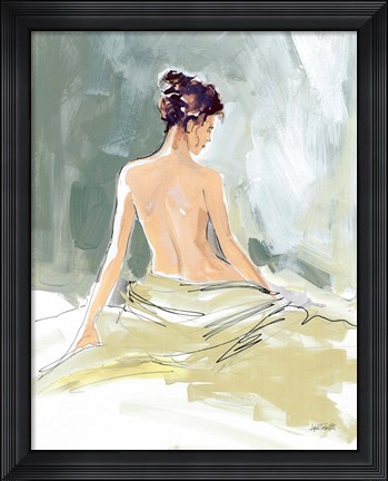 Framed Nude I Print
