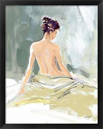 Framed Nude I Print