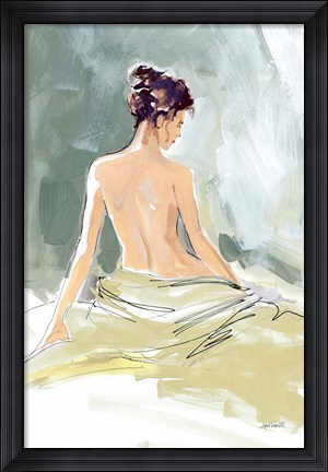 Framed Nude I Print