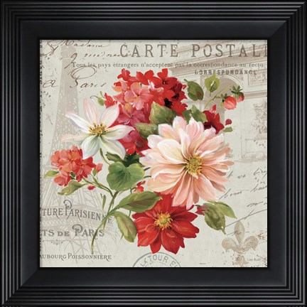 Framed PS Je Taime Light II Print